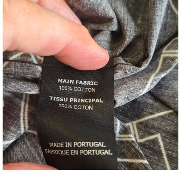 Vetements Size Small Men's Shirt Oversized Button Down Black Logo New - Picture 7 of 8